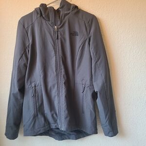 The North Face Women's Charcoal Performance Windwall Jacket Size M